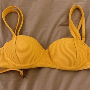 Yellow Bikini Top